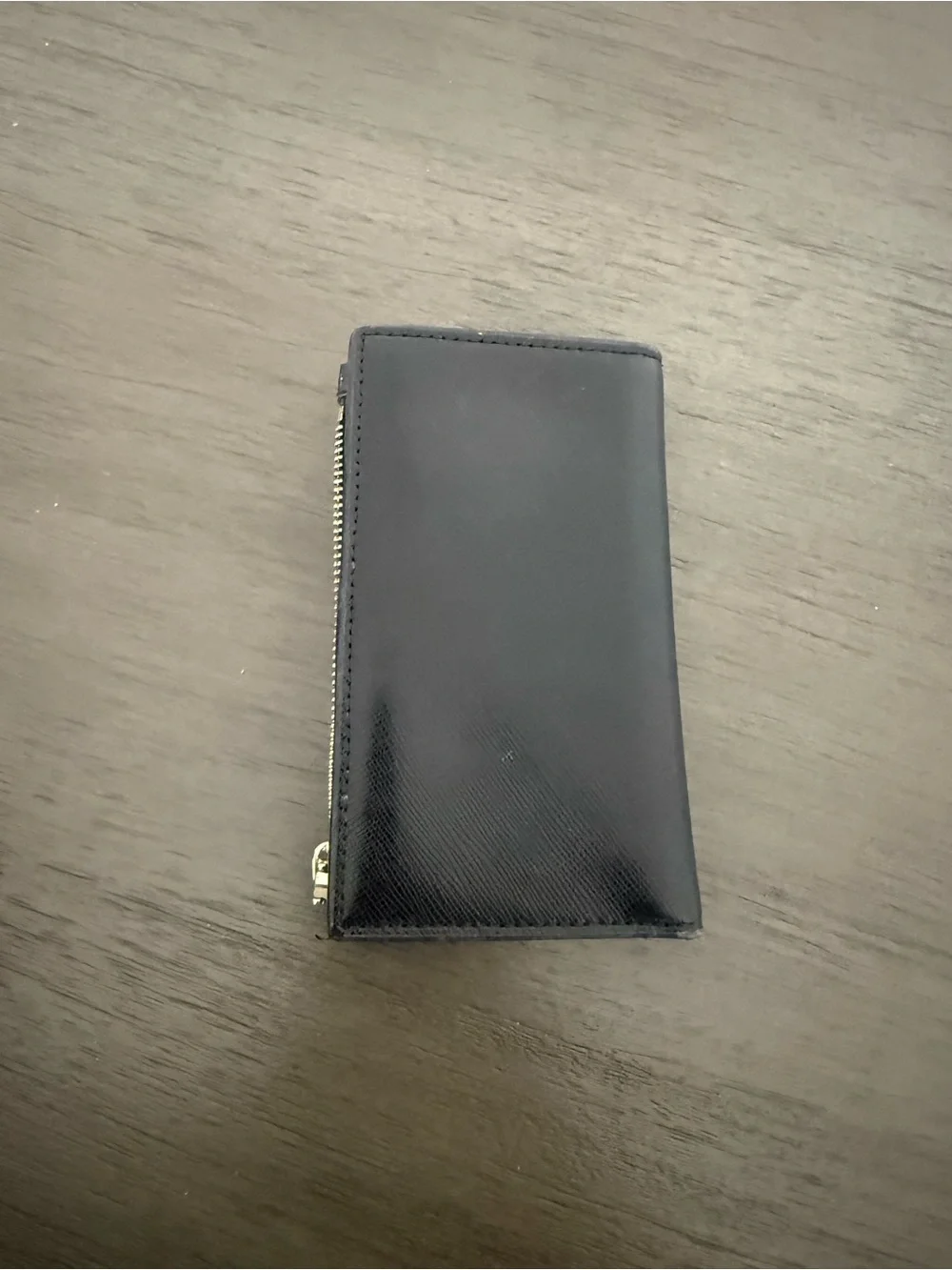 kate spade Black Small Zip Card Holder
